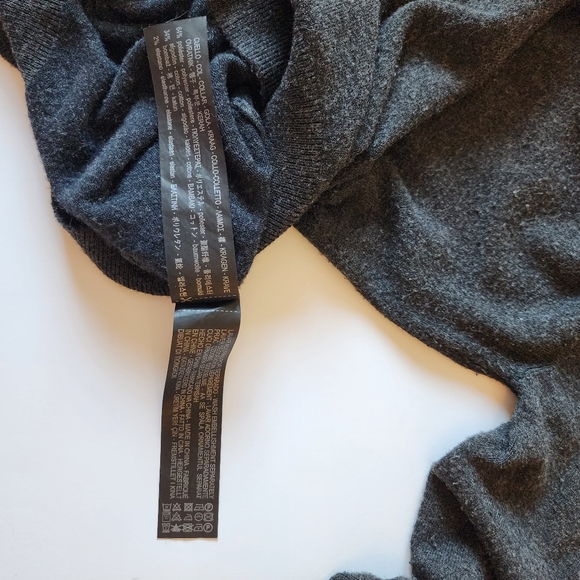 Zara Knit Sweater Dark Grey Medium - Picture 6 of 14